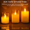 Flickering Flameless LED Candles Battery Operated Fake Electric LED Tea Lights for Wedding Aniversary Halloween Christmas Table Centerpiece