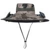 Yousheng Fisherman Hat Outdoor Fishing Hat with Moisture-Wicking Mesh Design Waterproof Coating Wide-Brimmed Dual-Power Solar Fan Hat