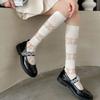 Womens Knee High Stocking Lace Top Stockings Silky Stocking Tights for Womens Girls Knee High Lace Mesh Socks