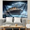 RMS Titanic Print Tapestry, Lightweight Wall Hanging, for Bedroom, Dorm, Living Room, Home Art Decor, Birthday Christmas Gift for Friends