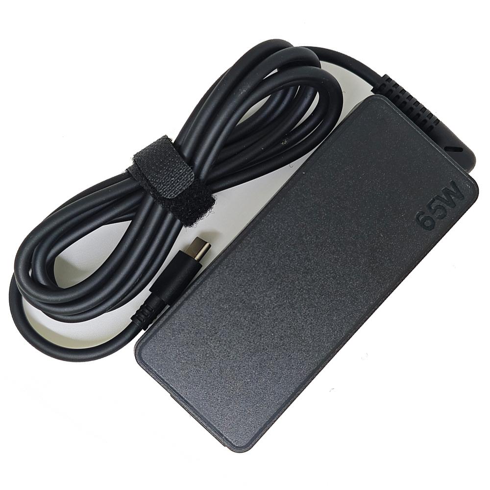 65W 20V 3.25A USB Type-C AC Laptop Power Adapter Charger For Thinkpad X1 Carbon Yoga X270 X280 T580 P51 P52s E480 E470