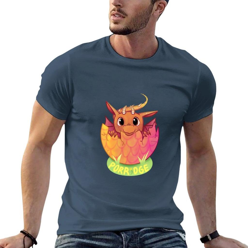Porridge The Dragon TShirt T Shirts With Prints Funny T Shirts Cotton G Unisex T Shirts For Unisex TShirt