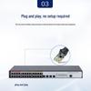 H3C MS4100V2-28P-EI 28-Port Gigabit Web Managed Switch