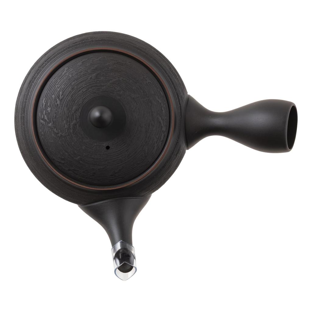 Smoked Pine Suitable for Gyokuro and Kabusecha Made In Tk005 Tokoname-yaki Teapot, Horyu, Bark, 300ml, Ceramesh, Tea, Japan, Boxed,