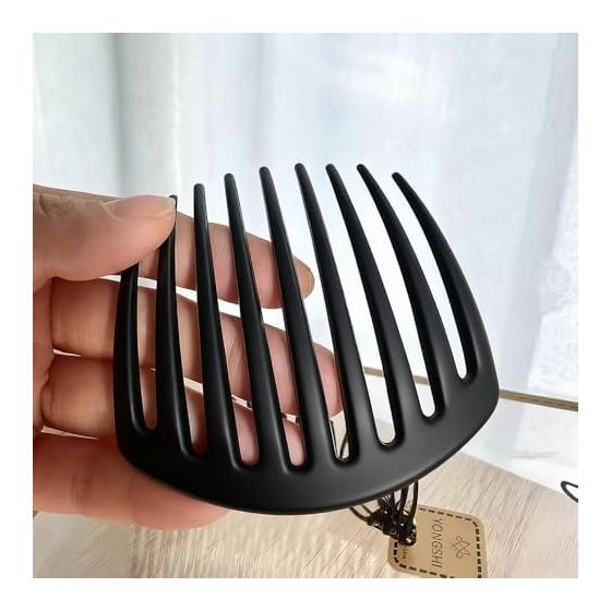 Updo Comb Hair Accessory 9 Teeth 5 Piece Set for Updos, Easy Styling for Formal Occasions, Ceremonies, Weddings, Banquets, Kimono, Compact Design,