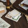 50pcs/1set Memo Pads Material Paper Cici's Holiday Junk Journal Scrapbooking Cards Retro Background Decoration Paper