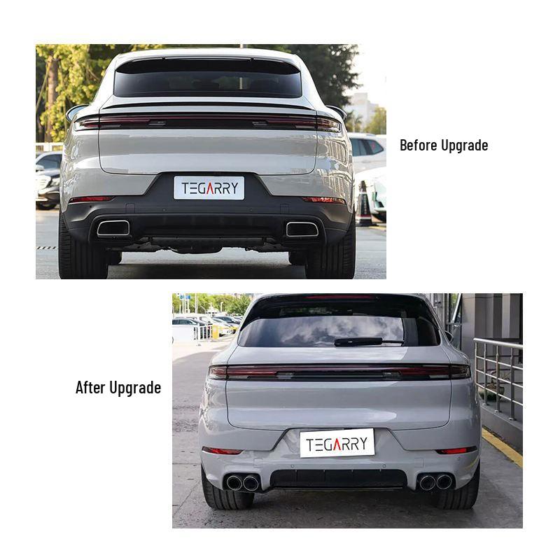 2024 Porsche Cayenne 9Y0.2 Modified Rear Bumper Kit for Low-High Spec To Turbo Model