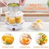220V Egg Cooker Ready-To-Eat Mini Breakfast Machine New Electric Egg Boiler  Cooking