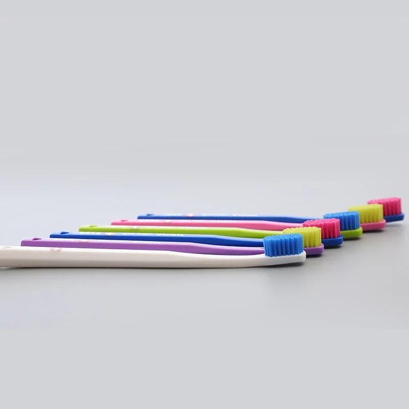 3Pcs Ultra-soft Microfiber Toothbrush 5460 High Density Manual Toothbrush Gentle Cleaning and Gum Care Home Set Swiss-style