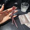 Fashionable Love Heart Knots Handbag Charm Stylish Keychain Pendant Keychain Ornament for Ladies and Trendy Women