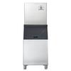Commercial Ice Maker Machine, 181KG/24H Ice-Making Machine with 136KG Stainless Steel Storage Bin, Auto Self-Cleaning Ice Maker with Touchscreen for