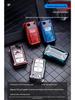 Volkswagen Key Fob Cover: Fits Lavida, Bora, POLO, Jetta, Santana, Sagitar, Tiguan - Mecha Style Key Shell with Buckle.