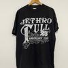 Camiseta Vintage de los 90 Jethro Tull Gira del 25º Aniversario Rock Progresivo Stre