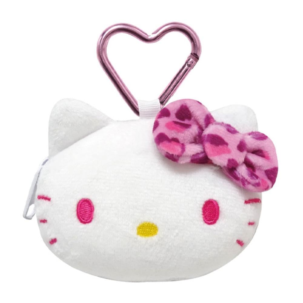 

K Company Hello Kitty coin (leopard print) purse, pink, KTH-KZ-PK