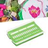 30 Positionen Stickgarn-Organizer 4 austauschbare Karten Garnhalter Für Stickprojekte