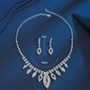Diamond Necklace Set Cold Wind Collarbone Chain Dinner Dress Full Of Diamonds Accessories Tassels