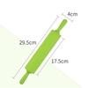 Plastic Handle Rolling Pin Non-Stick Silicone Kneading Stick Sugar Skin Noodles Cake Roller Baking Tools Fondant Dough Roller