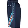 Nike Dri-Fit Oklahoma City Thunder Logo Elastic Waist Five-Point Casual Shorts Men shorts HM6058-437