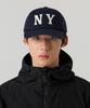 Ny Applique Ball Cap Navy