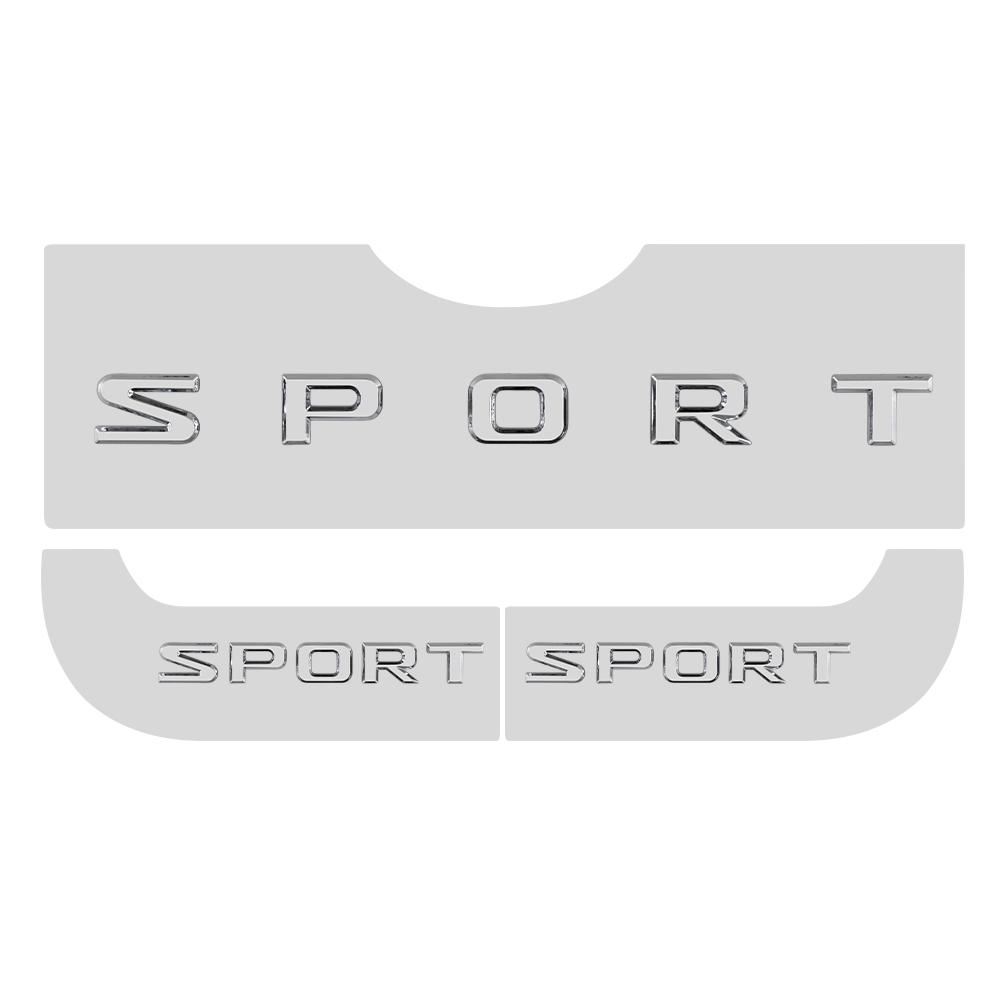 

3PCS ABS Car Fender Side Stickers Badge Tail Trunk Decal for Lexus TURBOSPORT SUPER SPORT GX IS Emblem Auto Exterior Decoration