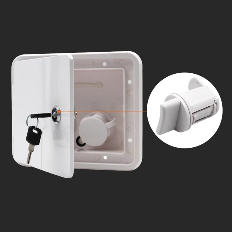 Square Water Inlet-Valve-Gravity for Hatch Cover for Tank Filling-Port with Keys