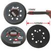 5 Zoll 125mm Schleifscheiben-Stützteller 8-Loch Klettverschluss Schleifscheibe für DEWALTs Exzenterschleifer DWE6423/6423K DWE6423 DCW210B