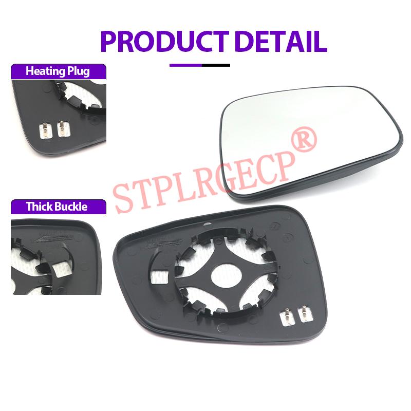 For Chevrolet Trax 13-19 Opel Mokka B 12-16 Electric Car Side Mirror Left and Right with Heated Plate LH RH