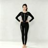 Womens Full Coverage UV Protection Rash Guard Swimsuit With Long Sleeves Pants Quick Dry High Elastic Dive Surfing Suit