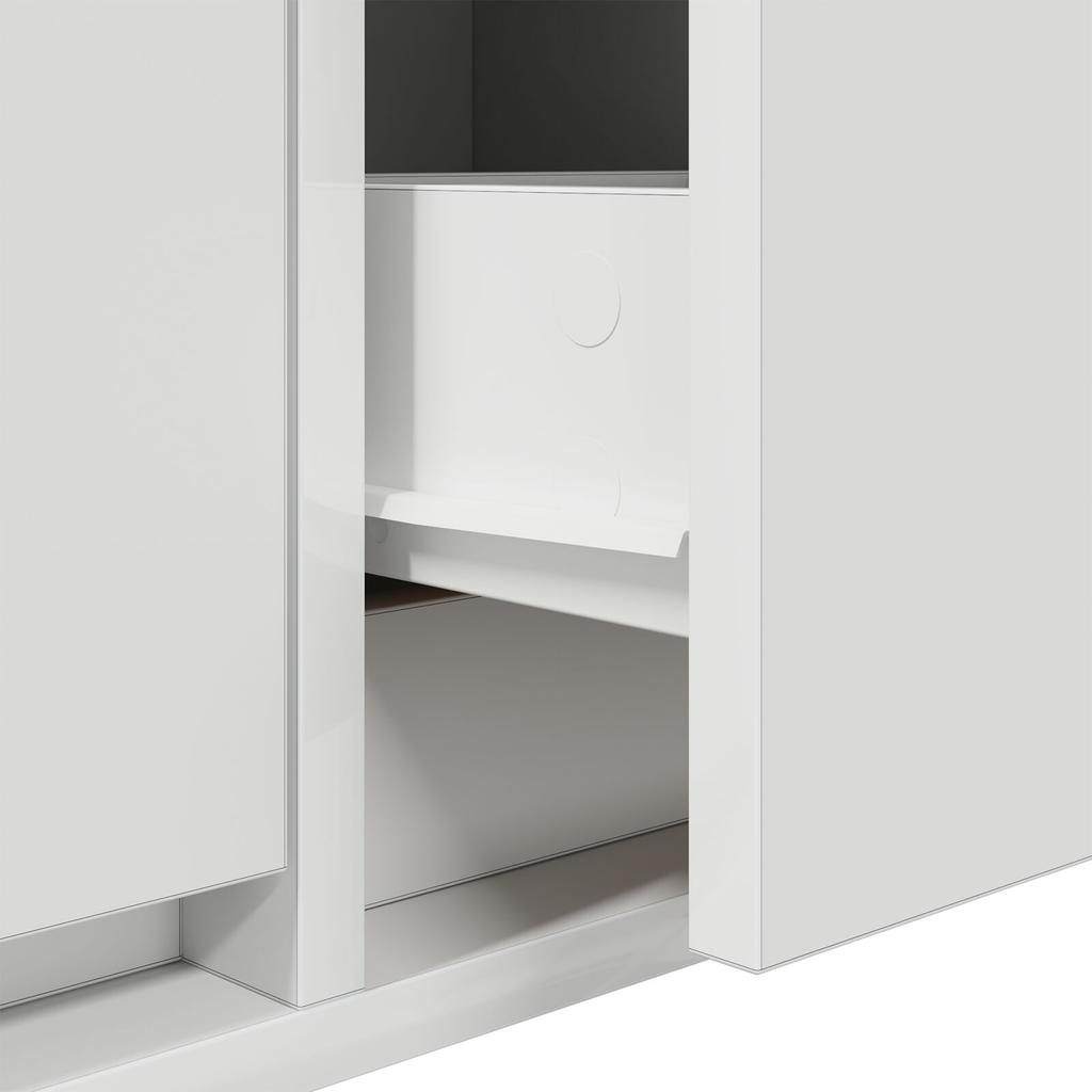 TV-Schrank Weiß 100x31x25,5 cm Holzwerkstoff