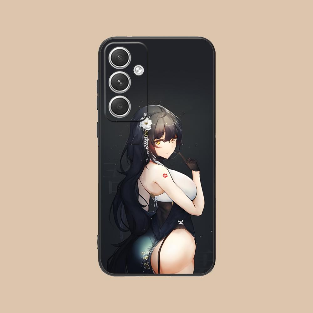 Azur Lane Azuma Mobile Phone Case for Samsung Galaxy S25 S24 S23 S22 S21 S20 Note20 Plus FE Ultra Colour Protective Luxury Cover