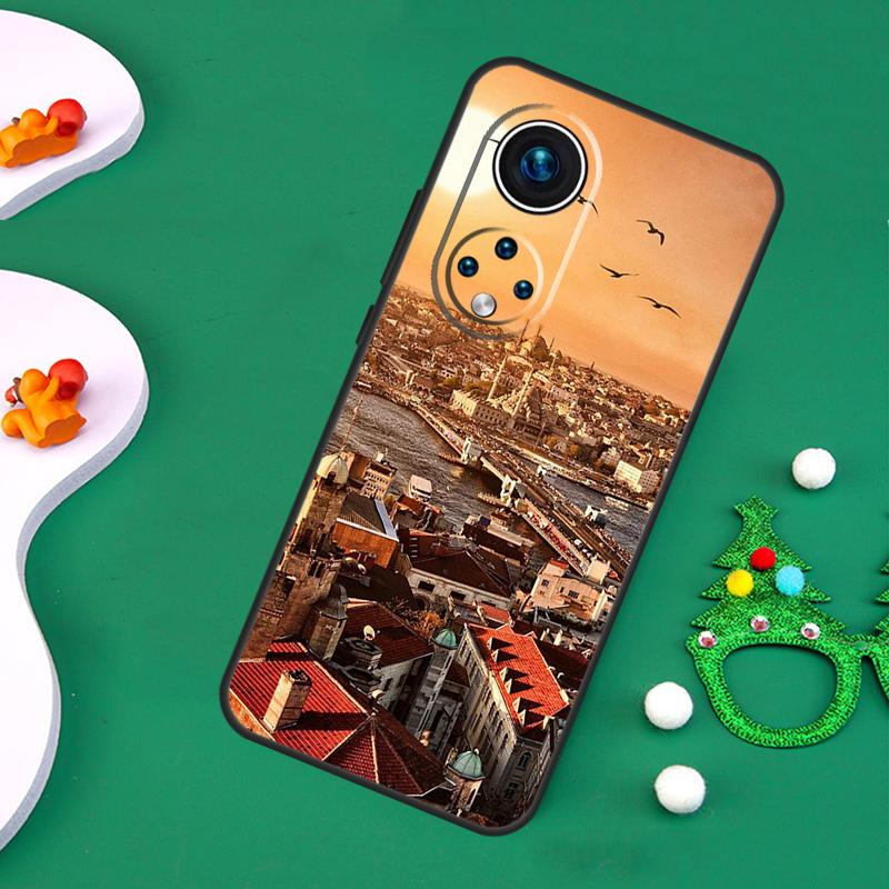 

Turkey Istanbul Scenery Building Case For Honor 200 Pro X9c X9b X9a X8a X8b X7a X6a X8 X9 50 70 90 Magic 5 6 7 Lite Cover Honor X9b