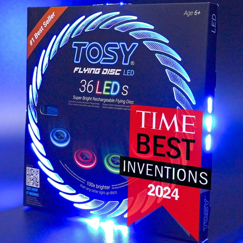 Tosy Flying Disk   16 Million ColOrs Rgb Or 36 Leds  Very Bright  Smart Mode
