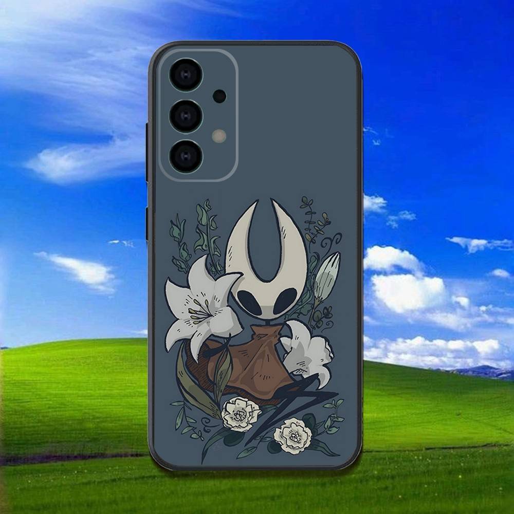 H-Hollow K-Knight Silksong Phone Case For Samsung Galaxy A13,A21s,A22,A31,A32,A52,A53,A71,A80,Soft Black Shell