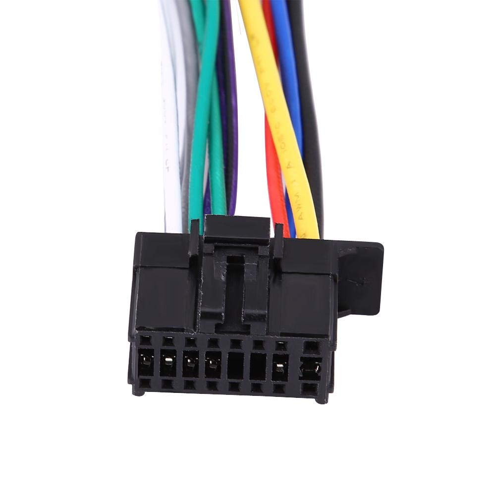 Car Radio Harness, Car Stereo Harness Plug, FM Harness, Plastic + Metal Material, 5.9