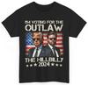 Vintage I'm Voting For The Outlaw And The Hillbilly 2024 T-shirt