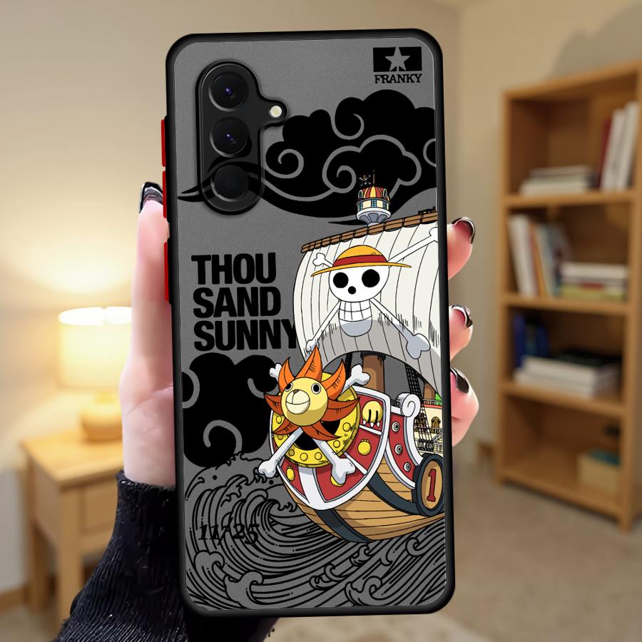 

Чехол с логотипом аниме One Piece для Samsung Galaxy A73 A33 A35 A17 A52 A14 A23 A56 A55 A16 A15 A52S A72 A34 A36 A53 A54 Galaxy A16