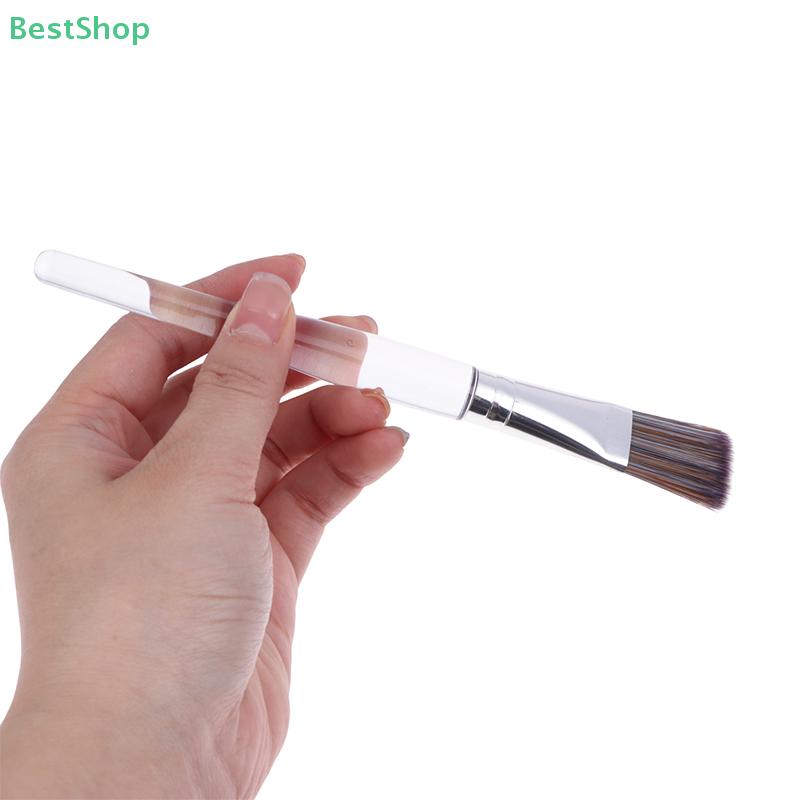 Soft Bristle Facial Mask Brush,Silicone Bowl Brush For Mixing Masks, Facial Cleansing,Professional Use In Beauty Salons