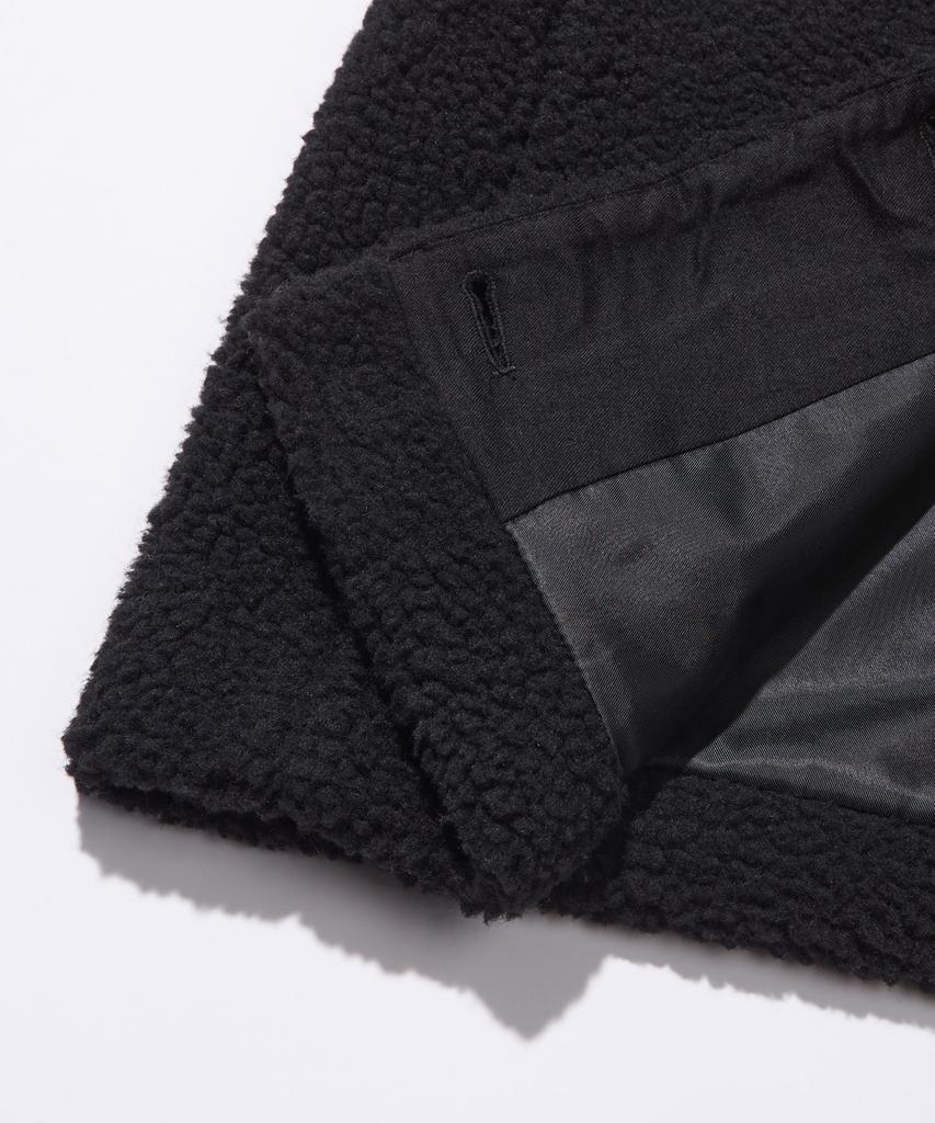 Selfish Cookie Fleece Jacket (S232Jp05) (Black)