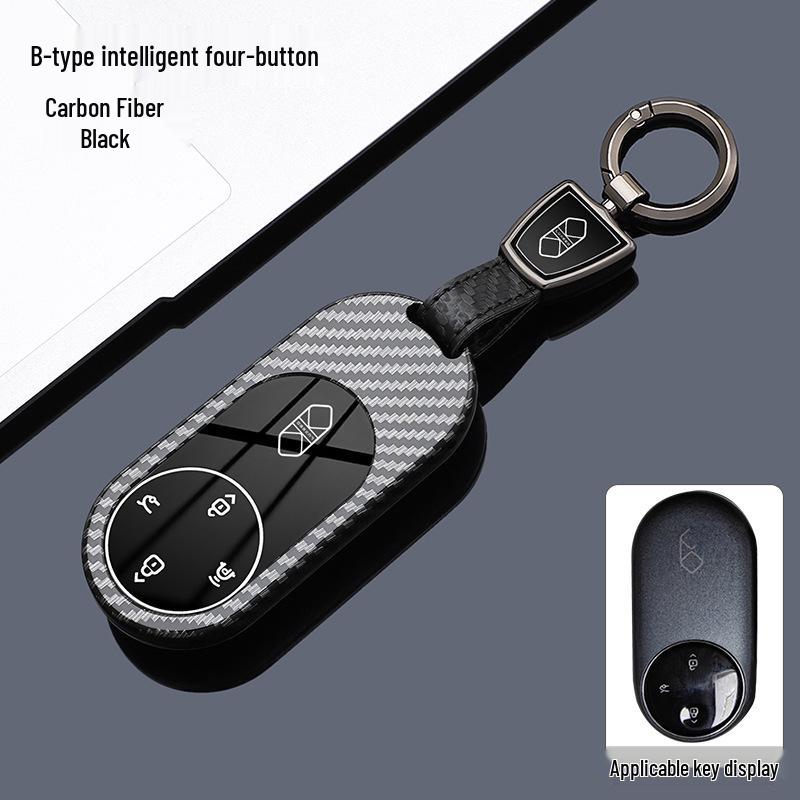 LUXEED Zhijie R7 Key Case for Model S7 & V9, NFC Card Holder & Car Protective Shell