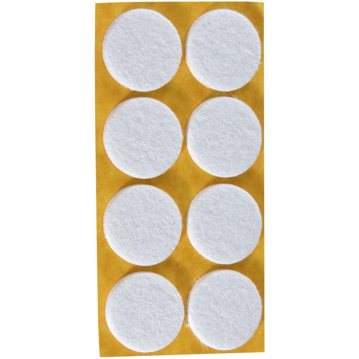 

Самоклеящиеся войлочные шайбы диаметром 28 мм, 8 штук Fackelmann ref. 62705