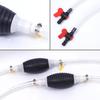 3FT Manual Hand Liquid Oil Petrol Water Fuel Siphon Pump Transfer Pipe Hose Tool Versatile for Garage Aquarium