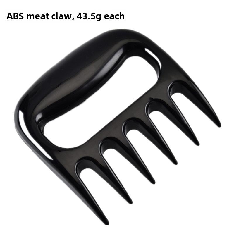 

Разделитель мяса Bear Claw: Многофункциональный инструмент для барбекю, позволяющий измельчать и разрывать жареную курицу