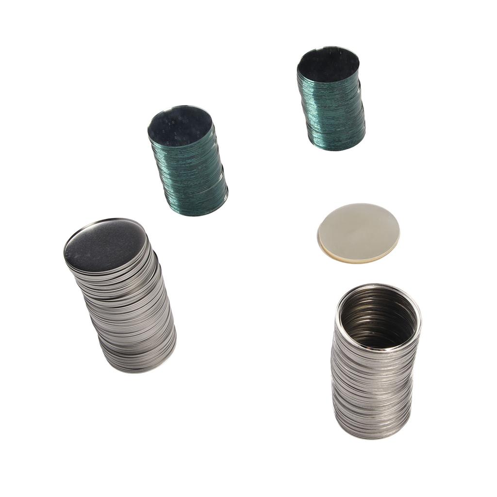 100 szt. 75MM Puste Materiały do Wyrobu Lusterek Kompaktowe Lustro do Makijażu Zestawy DIY na Prezenty Reklamowe