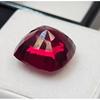 Mozambique Red Ruby Cushion Cut 10-11 Ct Stunning Certified Loose Gemstone