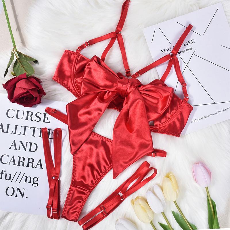 Women's Sexy Lingerie Set Exotic Sensual Sleepwear Panties Suit Adult Costume Sexy Underwear for Romantic Evening