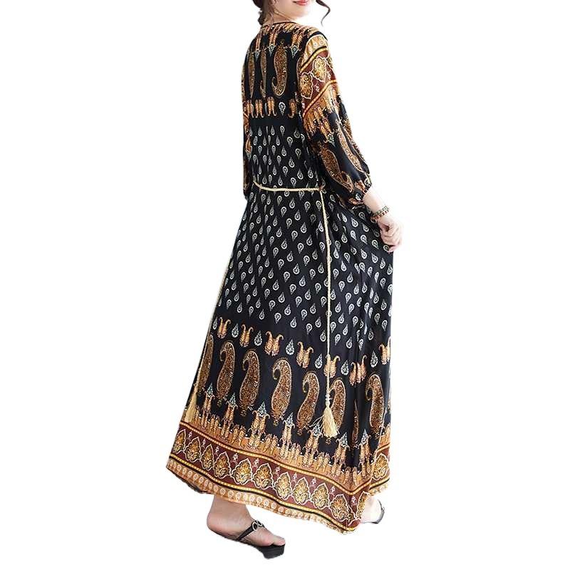 Summer New Women's Long Lady Dresses Dresses