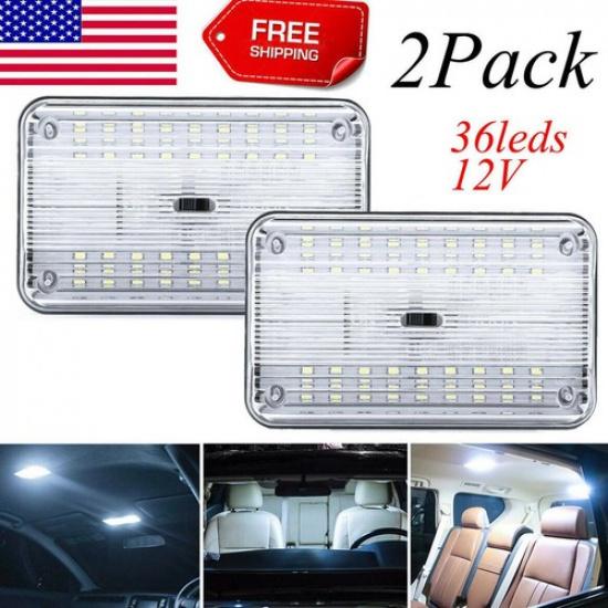 

New 12V 36 LED Car Vehicle Interior Dome Roof Ceiling Reading Trunk Light Lamp