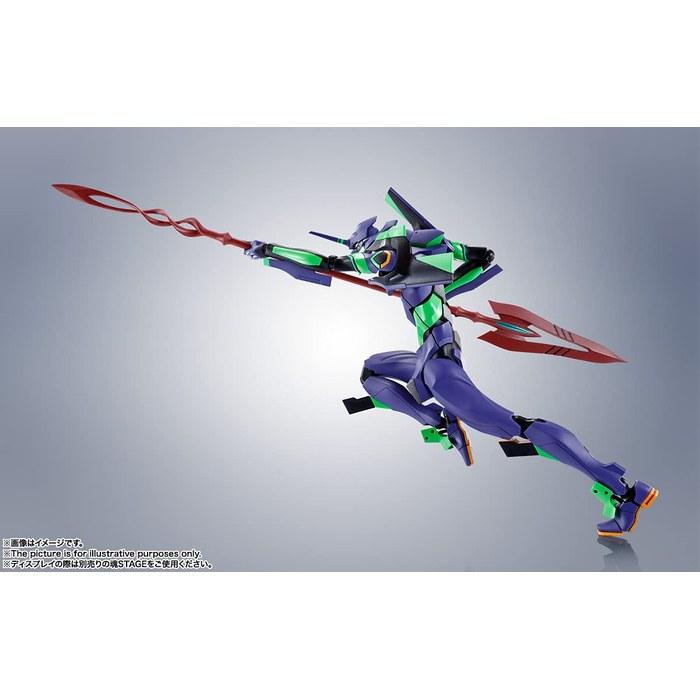 [Tamashii Nations] Robot Spirits Evangelion Unit-01 + Spear of Longinus (Renewal Color Edition) (Reissue) 6.7 inches