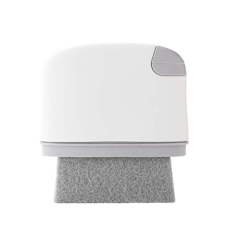 Multipurpose Kitchen Window Sill Gaps Brush With Scraper Double Head For Deeply Cleaning Stubborn Grime In Tight Space