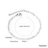 Stainless Steel Bracelet Metal Thick Chain 18K Gold Plated Bracelet Jewelry